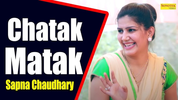 Sapna Choudhary Chatak Matak Dance Video